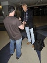 LOS ANGELES - FEBRUARY 6 : Actor Kevin Costner LAX