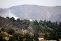 La Tuna Canyon Fire Royalty Free Stock Photo