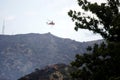 La Tuna Canyon Fire Royalty Free Stock Photo