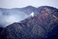 La Tuna Canyon Fire Royalty Free Stock Photo