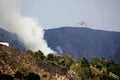 La Tuna Canyon Fire Royalty Free Stock Photo