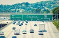 Los Angeles Highway Royalty Free Stock Photo