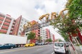 Golden Dragon entrance of China Town