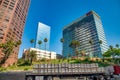 LOS ANGELES - JUNE 28, 2017: Buildings of Downtown Los Angeles