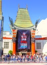 Grauman`s Chinese Theater on Hollywood Boulevard Royalty Free Stock Photo