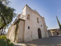 Exterior view of the San Gabriel Mission church