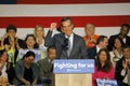 Los Angeles Mayor Eric Garcetti introduces Hillary Clinton at East Los Angeles College Cinco de Mayo, 2016