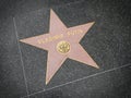 LOS ANGELES, NOV,14, 2014: Hollywood Walk of Fame star to Russia president Vladimir Putin world most powerful politician super sta