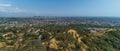 Los Angeles Panorama, California, USA - Cityscape and Griffith Observatory