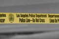 Los Angeles Police Department Police Line - Do Not Cross Tape