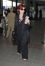 LOS ANGELES Sharon Osbourne is seen at LAX