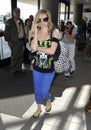 LOS ANGELES -Singer Avril Lavigne is seen at LAX