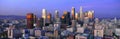 Los Angeles Skyline Royalty Free Stock Photo