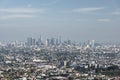 Los Angeles skyline on a sunny day