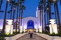 Los Angeles Union Station at night