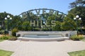 Beverly hills sign in Los Angeles park in Los Angeles, USA Royalty Free Stock Photo