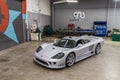 Saleen S7 supercar on display during Galpin car show Royalty Free Stock Photo