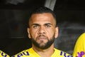 Brazilian soccer player Dani Alves, during International Friendly Soccer match Royalty Free Stock Photo