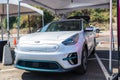 Kia Niro EV during Charge Up LA, electric vehicle event