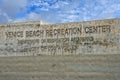 Los angeles venice beach recreation center Royalty Free Stock Photo