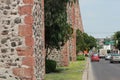 The Los Arcos (aqueduct) in Queretaro, Mexico. Royalty Free Stock Photo