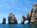 Los Arcos or Land's end is a popular tourist attraction at Cabo San Lucas in Mexico Royalty Free Stock Photo