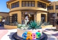 Los Cabos colorful letters in Cabo San Lucas marina a departure point for cruises, marlin fishing and lancha boats to El