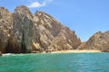 Los Cabos Lovers' beach Royalty Free Stock Photo