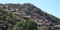 Los Cabos Mexico hill neighborhood house in mountains cabo san lucas Royalty Free Stock Photo