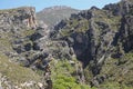 Los Cahorros mountain gorge near Granada in Andalusia