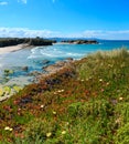 Los Castros beach Galicia, Spain.