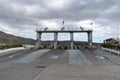 LOS CHRISTIANOS, TENERIFE/SPAIN - JANUARY 19, 2015 : Ferry terminal at Los Christianos in Tenerife Spain on January 19, 2015