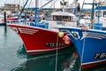 LOS CHRISTIANOS, TENERIFE/SPAIN - JANUARY 19, 2015 : Fishing boa