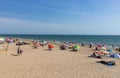 Los Enebrales beach in Punta Umbria, Huelva, Andalusia, Europe.