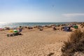 Los Enebrales beach in Punta Umbria, Huelva, Andalusia, Europe.