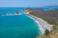 Los Frailes beach, Machalilla national park, Ecuador Royalty Free Stock Photo