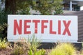 Netflix sign in Los Gatos, California
