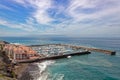 LOS GIGANTES, TENERIFE/SPAIN - FEBRUARY 20 : View of the harbour