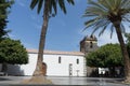 Los Llanos de Aridane, La Palma / Spain. Historical church in the centre of the small and touristic town.