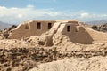 Los Paredones - historic ruins of incan castle in Nazca