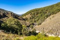 Los Pilones Gorge at Natural Reserve Gorge of hell, Garganta de los Infiernos in Extremadura, Spain