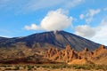 Los Roques De Garcia, Teide National Park Tenerife Royalty Free Stock Photo