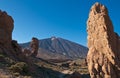 Los Roques de Garcia and volcano Teide