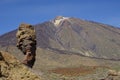 Los Roques at El Teide National Park. Royalty Free Stock Photo