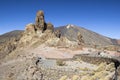 Los Roques at El Teide National Park. Royalty Free Stock Photo