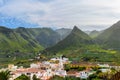 Los Silos on the edge of the Teno Mountains in Tenerife