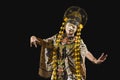 Traditional Mask Dance, Nani Topeng Losari from Sanggar Purwa Kencana Cirebon, West Java - Indonesia.