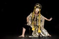 Traditional Mask Dance, Nani Topeng Losari from Sanggar Purwa Kencana Cirebon, West Java - Indonesia.