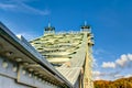 Loschwitz Bridge in Dresden Royalty Free Stock Photo