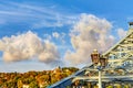 Loschwitz Bridge in Dresden Royalty Free Stock Photo